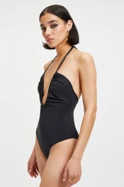 GOOD AMERICAN LEILANI ONE-PIECE | BLACK001