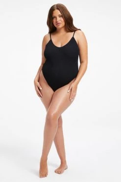 GOOD AMERICAN MATERNITY ALWAYS FITS ONE-PIECE | BLACK001 One-Pieces
