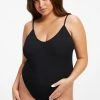 GOOD AMERICAN MATERNITY ALWAYS FITS ONE-PIECE | BLACK001 One-Pieces