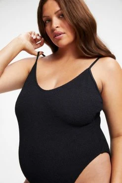 GOOD AMERICAN MATERNITY ALWAYS FITS ONE-PIECE | BLACK001 One-Pieces
