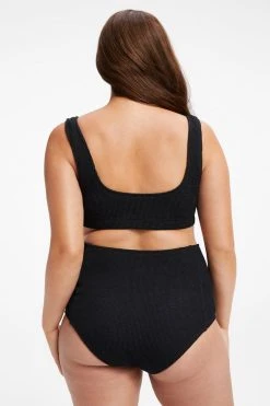GOOD AMERICAN Bikini Tops MATERNITY ALWAYS FITS SCOOP BRA | BLACK001