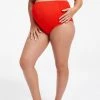 GOOD AMERICAN MATERNITY ALWAYS FITS BRIEF | BRIGHT POPPY 002 Bikini Bottoms