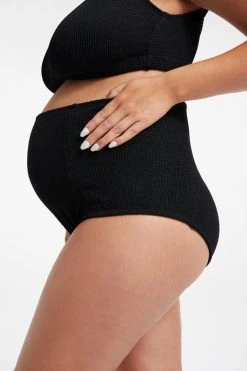 GOOD AMERICAN MATERNITY ALWAYS FITS BRIEF | BLACK001