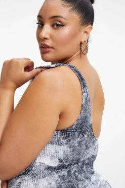 Top 10 ๐ GOOD AMERICAN ALWAYS FITS HOT SHOULDER | GREY TIE DYE002 ๐ 23 GOOD AMERICAN ALWAYS FITS HOT SHOULDER | GREY TIE DYE002