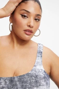 Top 10 ๐ GOOD AMERICAN ALWAYS FITS HOT SHOULDER | GREY TIE DYE002 ๐ 24 GOOD AMERICAN ALWAYS FITS HOT SHOULDER | GREY TIE DYE002