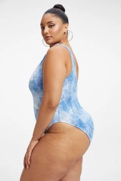 Wholesale 😍 GOOD AMERICAN ALWAYS FITS HOT SHOULDER | INDIGO TIE DYE002 ⌛ 14 GOOD AMERICAN ALWAYS FITS HOT SHOULDER | INDIGO TIE DYE002