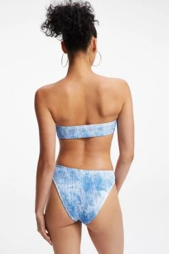 Flash Sale 🥰 GOOD AMERICAN ALWAYS FITS BETTER BAND TOP | INDIGO TIE DYE002 ⌛ 18 GOOD AMERICAN ALWAYS FITS BETTER BAND TOP | INDIGO TIE DYE002