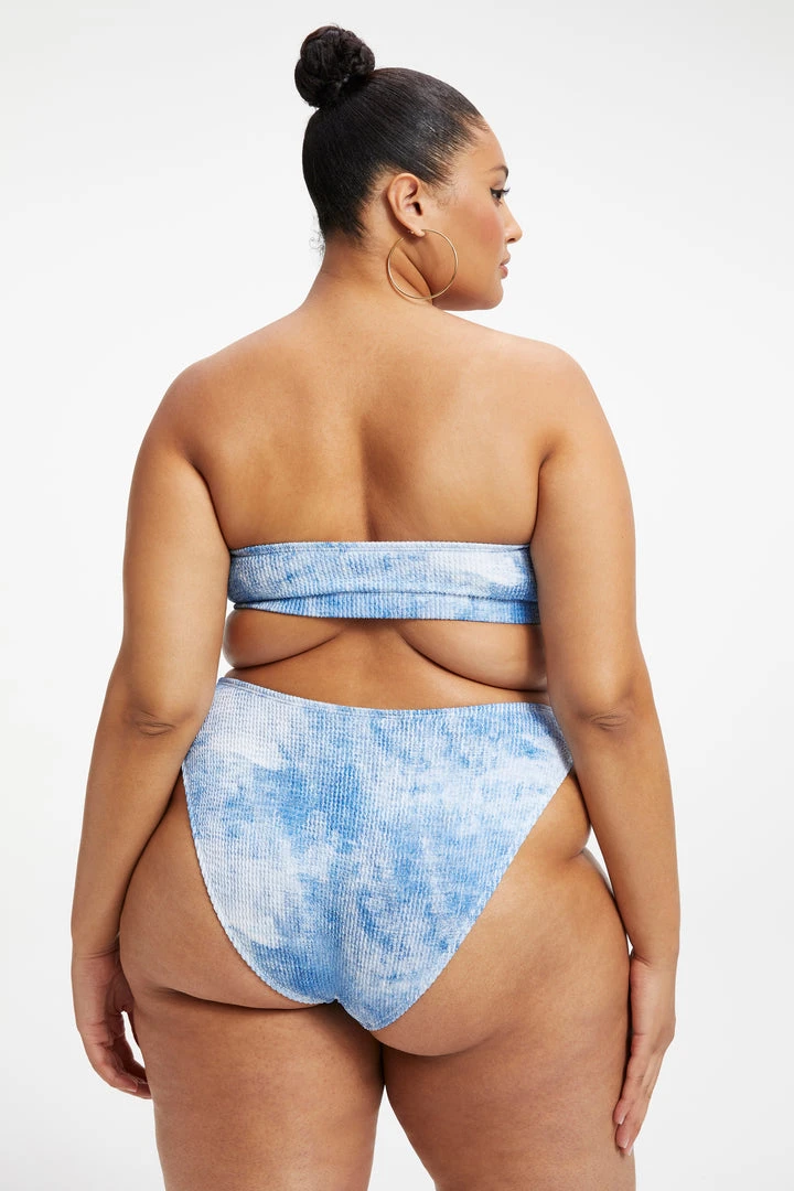 Flash Sale 🥰 GOOD AMERICAN ALWAYS FITS BETTER BAND TOP | INDIGO TIE DYE002 ⌛ 14 GOOD AMERICAN ALWAYS FITS BETTER BAND TOP | INDIGO TIE DYE002