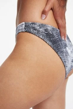 GOOD AMERICAN ALWAYS FITS BETTER BIKINI | GREY TIE DYE002