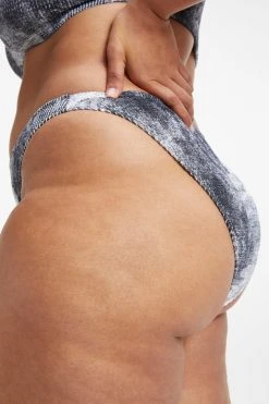 GOOD AMERICAN ALWAYS FITS BETTER BIKINI | GREY TIE DYE002