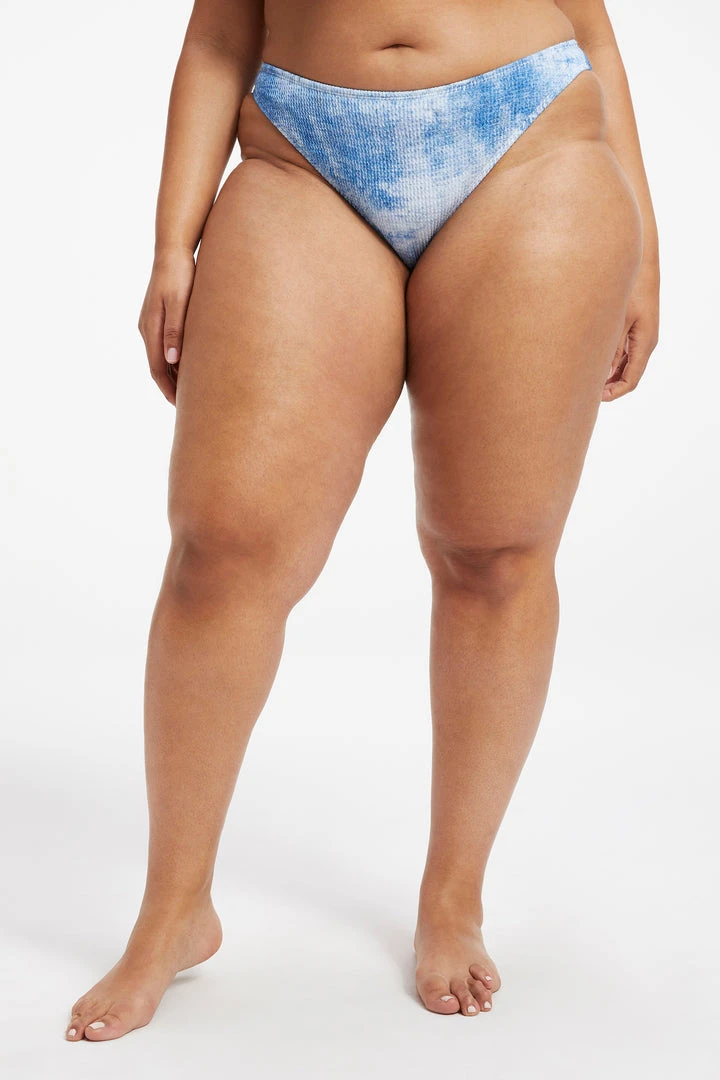 Discount 🧨 GOOD AMERICAN Bikini Bottoms ALWAYS FITS BETTER Bikini | INDIGO TIE DYE002 ✨ 14 GOOD AMERICAN Bikini Bottoms ALWAYS FITS BETTER BIKINI | INDIGO TIE DYE002