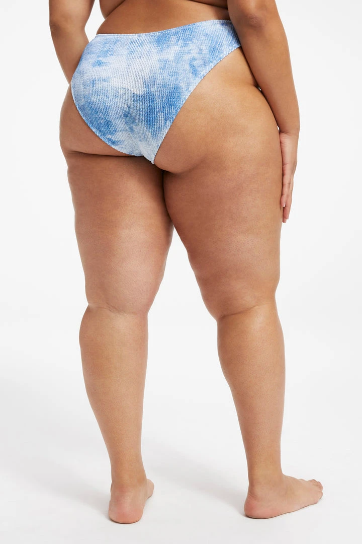 Discount 🧨 GOOD AMERICAN Bikini Bottoms ALWAYS FITS BETTER Bikini | INDIGO TIE DYE002 ✨ 16 GOOD AMERICAN Bikini Bottoms ALWAYS FITS BETTER BIKINI | INDIGO TIE DYE002