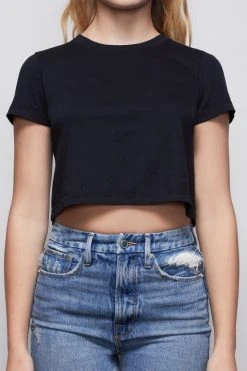 GA-SALE THE CROP BOY TEE | BLACK001