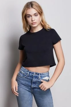 GA-SALE THE CROP BOY TEE | BLACK001