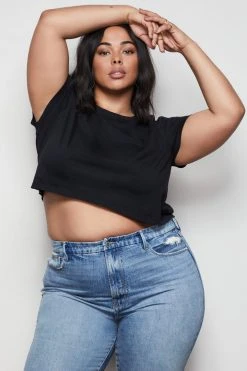 GA-SALE THE CROP BOY TEE | BLACK001