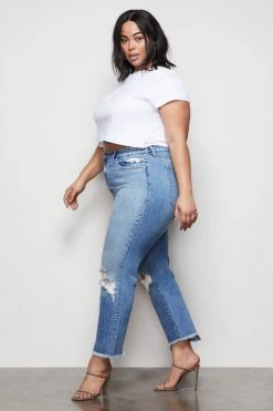 GA-SALE Tops THE CROP BOY TEE | WHITE001