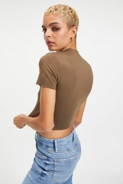 GA-SALE SHINE BABY TEE | FOG001