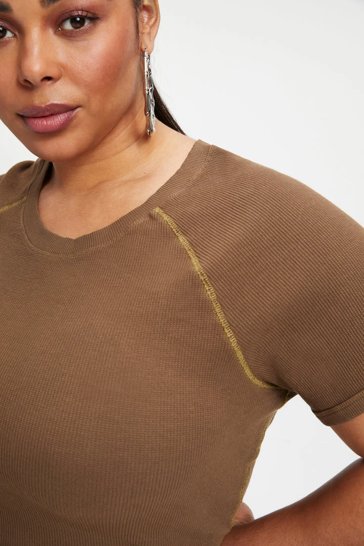 Flash Sale 🛒 GA-SALE THERMAL CROPPED TEE | FOG001 👏 8 GA-SALE THERMAL CROPPED TEE | FOG001