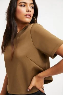 GA-SALE Tops SCUBA STRONG SHOULDER TEE | FOG001