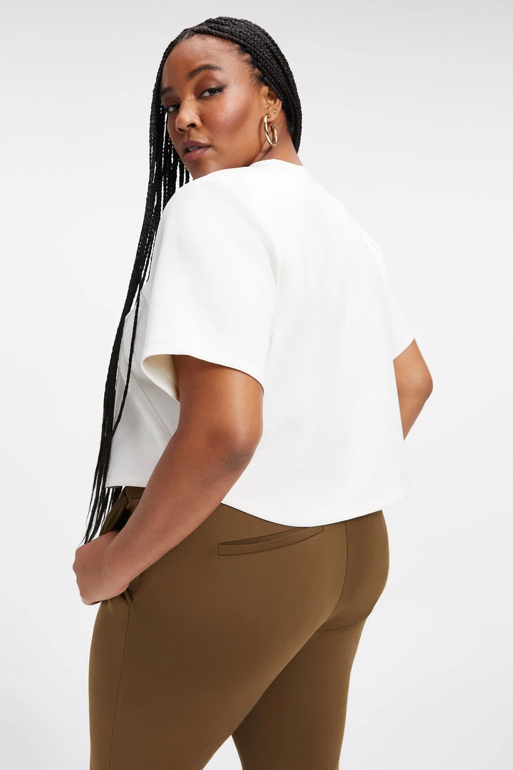 Cheap 🎁 GA-SALE Tops SCUBA STRONG SHOULDER TEE | IVORY001 😍 9 GA-SALE Tops SCUBA STRONG SHOULDER TEE | IVORY001