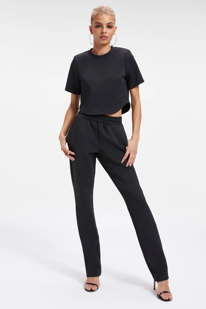 Cheapest ✔️ GA-SALE SCUBA STRONG SHOULDER TEE | BLACK001 Tops 🌟 10 GA-SALE SCUBA STRONG SHOULDER TEE | BLACK001 Tops