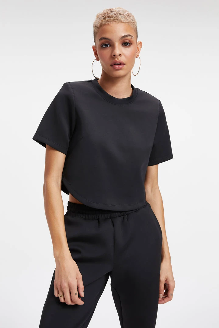 Cheapest ✔️ GA-SALE SCUBA STRONG SHOULDER TEE | BLACK001 Tops 🌟 6 GA-SALE SCUBA STRONG SHOULDER TEE | BLACK001 Tops