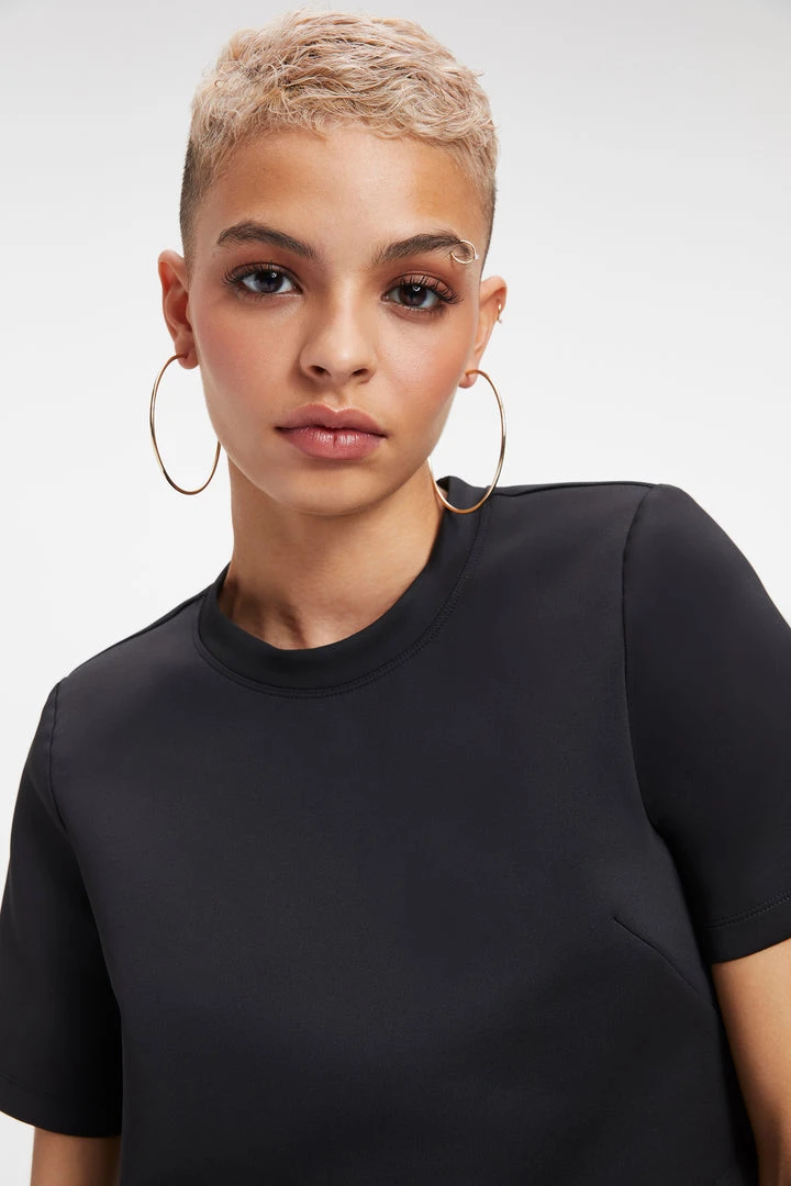 Cheapest ✔️ GA-SALE SCUBA STRONG SHOULDER TEE | BLACK001 Tops 🌟 7 GA-SALE SCUBA STRONG SHOULDER TEE | BLACK001 Tops