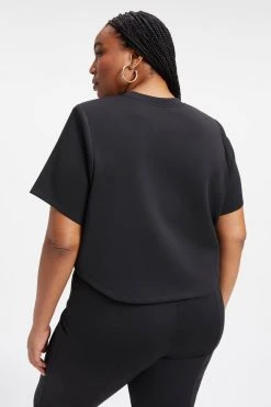 Cheapest ✔️ GA-SALE SCUBA STRONG SHOULDER TEE | BLACK001 Tops 🌟 14 GA-SALE SCUBA STRONG SHOULDER TEE | BLACK001 Tops