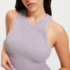 GA-SALE THERMAL TANK TOP | LILAC MIST Tees & Tops