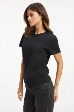 Cheap 🔔 GOOD AMERICAN CLASSIC CREW NECK | BLACK001 ✨ 18 GOOD AMERICAN CLASSIC CREW NECK | BLACK001