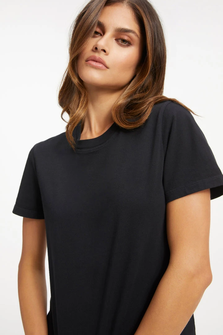 Cheap 🔔 GOOD AMERICAN CLASSIC CREW NECK | BLACK001 ✨ 7 GOOD AMERICAN CLASSIC CREW NECK | BLACK001