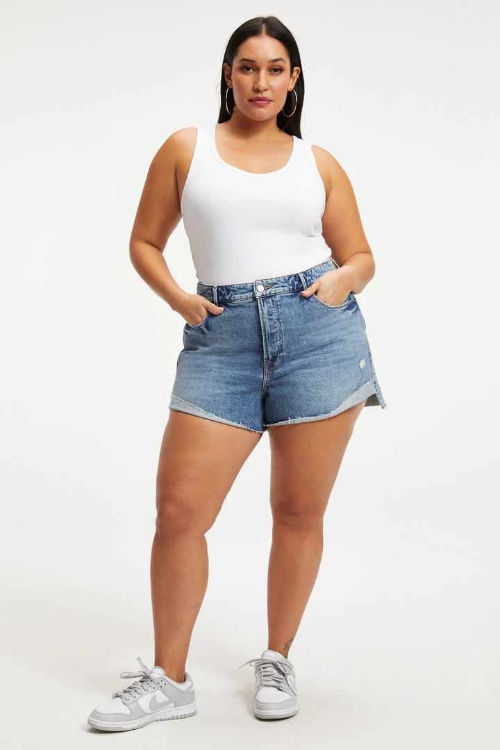 Coupon ✔️ GOOD AMERICAN Tees & Tops FITTED SCOOP NECK TANK | WHITE001 ⭐ 2 GOOD AMERICAN Tees & Tops FITTED SCOOP NECK TANK | WHITE001