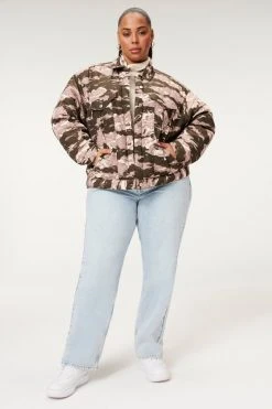 GA-SALE TRUCKER PUFFER | FOREST CAMO001