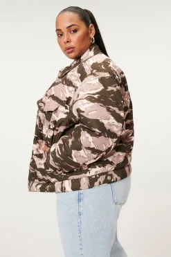 GA-SALE TRUCKER PUFFER | FOREST CAMO001