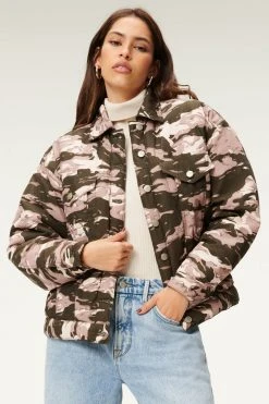 GA-SALE TRUCKER PUFFER | FOREST CAMO001