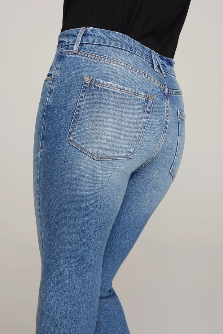 Discount ⭐ GOOD AMERICAN High Waisted GOOD VINTAGE JAGGED HEM | BLUE641 ✔️ 13 GOOD AMERICAN High Waisted GOOD VINTAGE JAGGED HEM | BLUE641