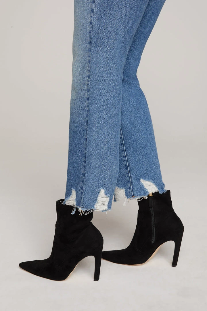 Discount ⭐ GOOD AMERICAN High Waisted GOOD VINTAGE JAGGED HEM | BLUE641 ✔️ 14 GOOD AMERICAN High Waisted GOOD VINTAGE JAGGED HEM | BLUE641