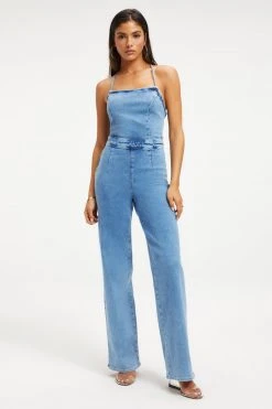 GOOD AMERICAN Jumpsuits VACAY JUMPSUIT | INDIGO176