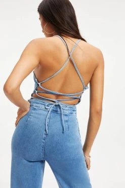 GOOD AMERICAN Jumpsuits VACAY JUMPSUIT | INDIGO176