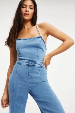GOOD AMERICAN Jumpsuits VACAY JUMPSUIT | INDIGO176