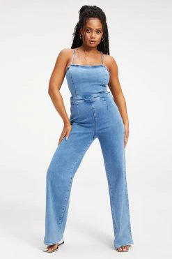 GOOD AMERICAN Jumpsuits VACAY JUMPSUIT | INDIGO176