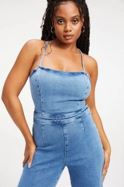 GOOD AMERICAN Jumpsuits VACAY JUMPSUIT | INDIGO176