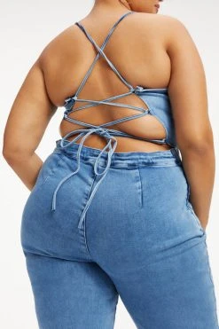 GOOD AMERICAN Jumpsuits VACAY JUMPSUIT | INDIGO176