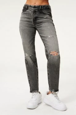 GA-SALE GOOD VINTAGE LOW BROKE DOWN HEM | BLACK182 Straight