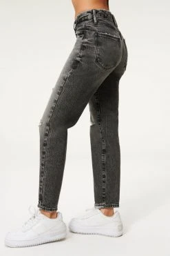 GA-SALE GOOD VINTAGE LOW BROKE DOWN HEM | BLACK182 Straight