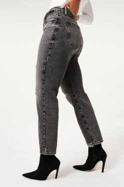 GA-SALE GOOD VINTAGE LOW BROKE DOWN HEM | BLACK182 Straight