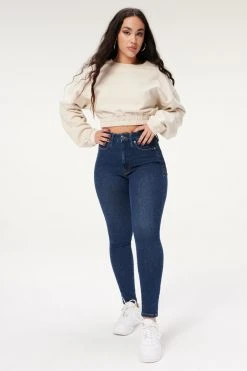 GOOD AMERICAN ALWAYS FITS GOOD WAIST | BLUE821