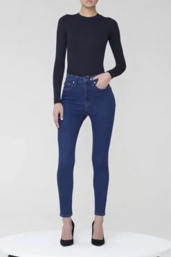 GOOD AMERICAN ALWAYS FITS GOOD WAIST | BLUE821