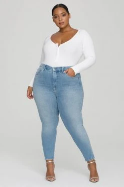 GOOD AMERICAN Skinny GOOD WAIST | BLUE629