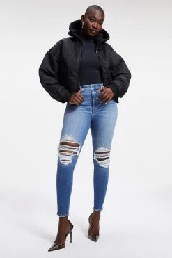 GOOD AMERICAN GOOD WAIST | INDIGO016 High Waisted